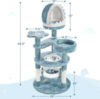 Ocean-Themed Cat Tree