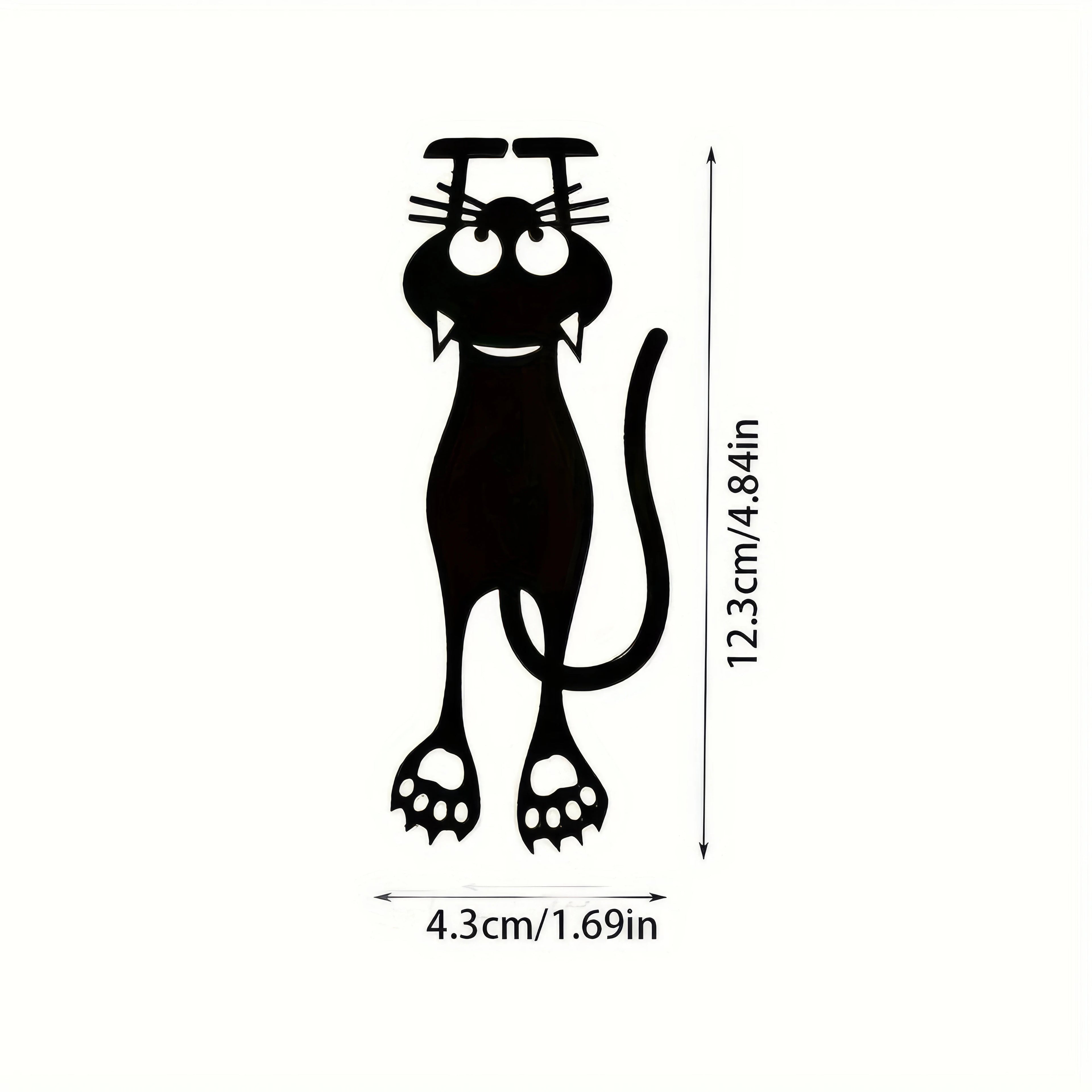 2/4 Black Cat Bookmarks