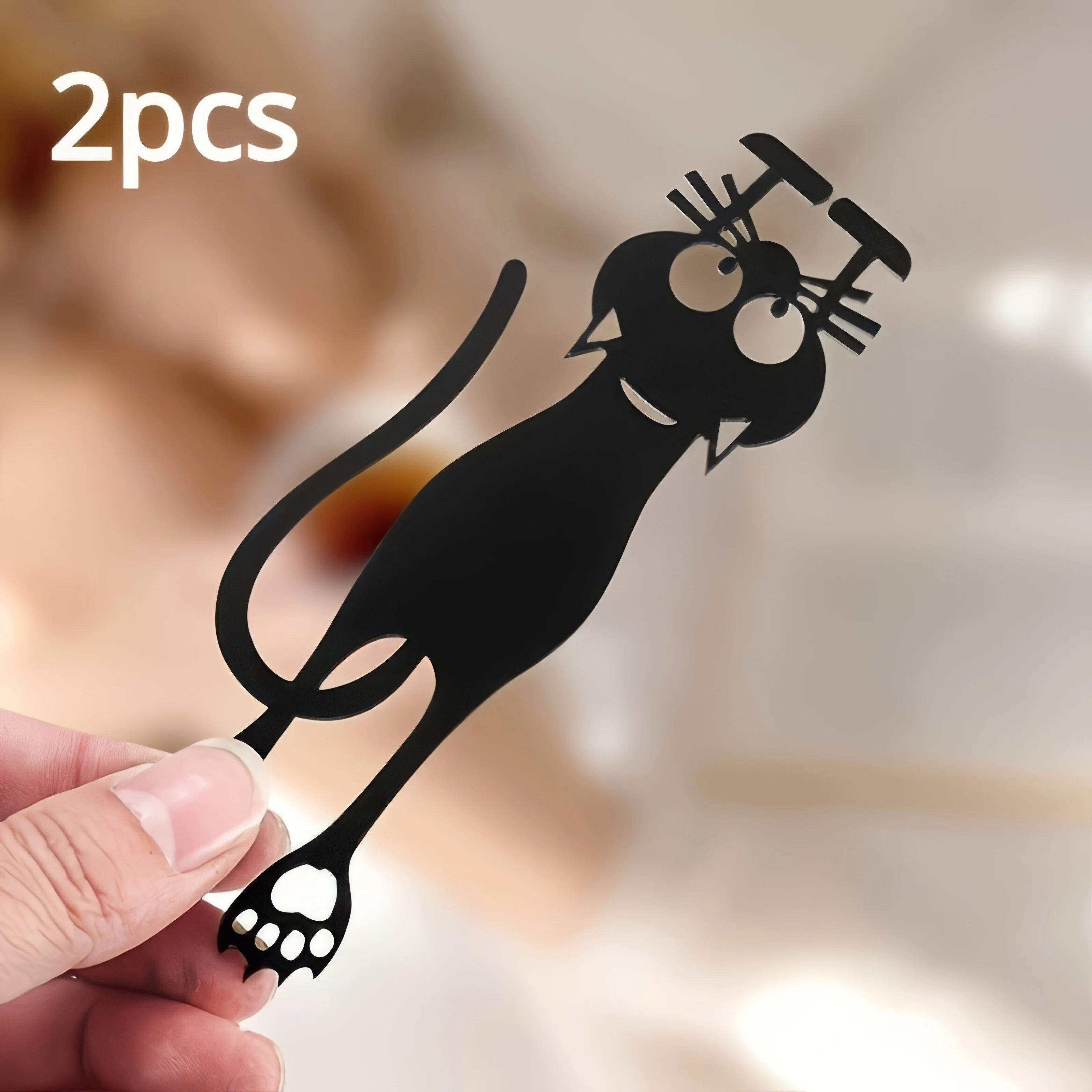 2/4 Black Cat Bookmarks
