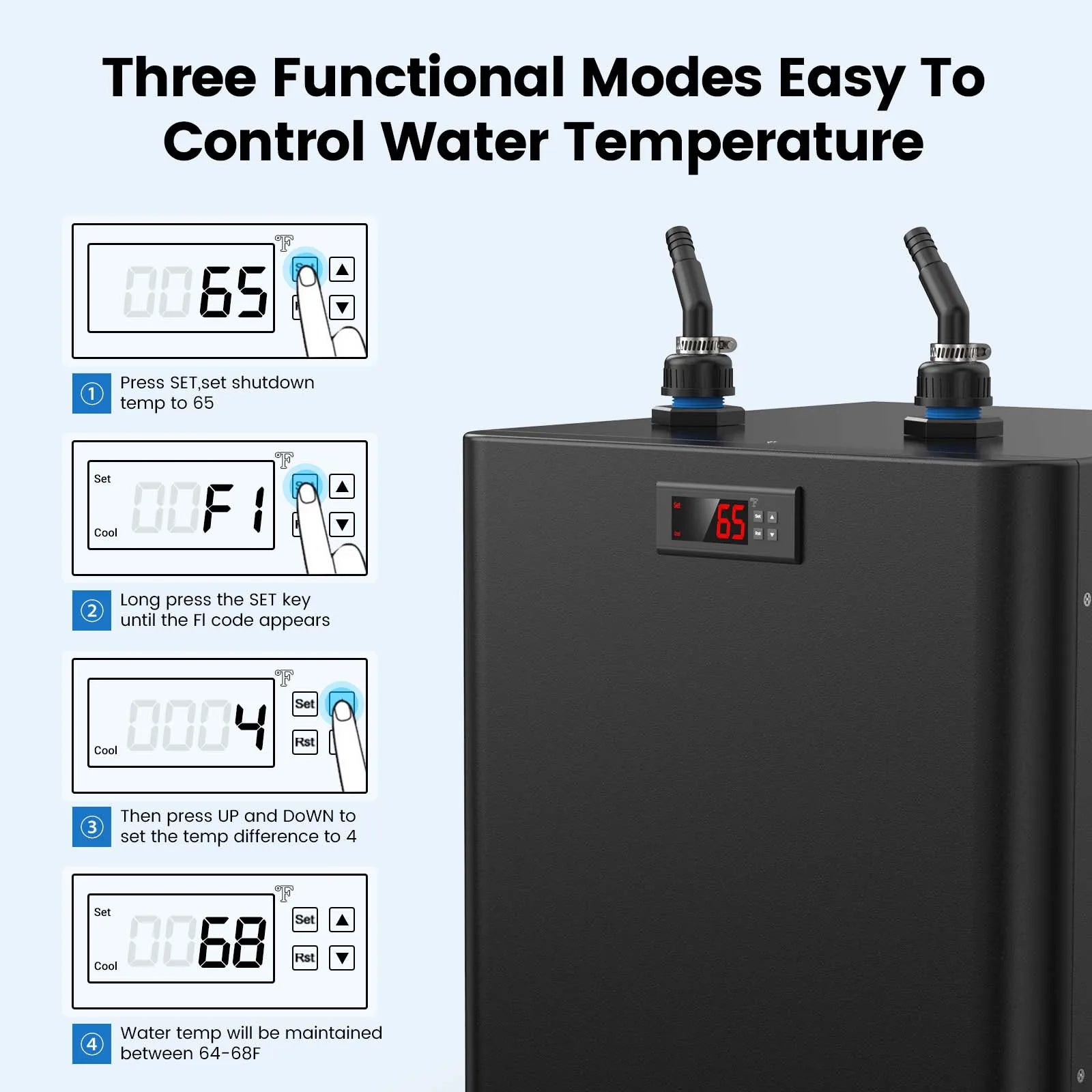 132 Gal Fish Tank Ice Bath Chiller