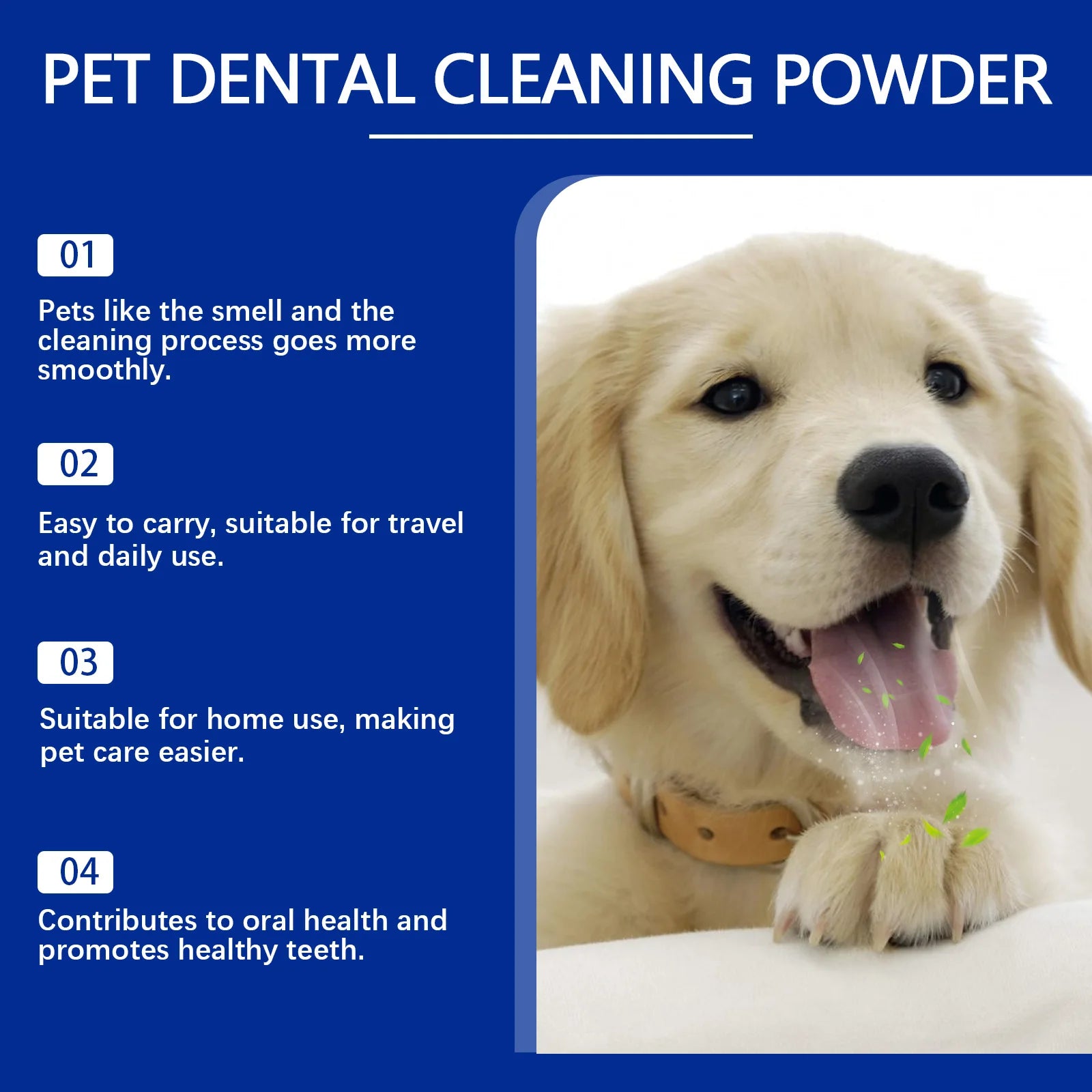 Dog Teeth Cleaning Powder
