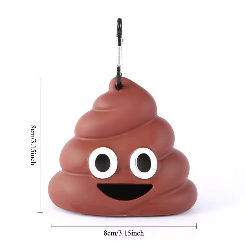 Poop Shaped Waste Bag Holder