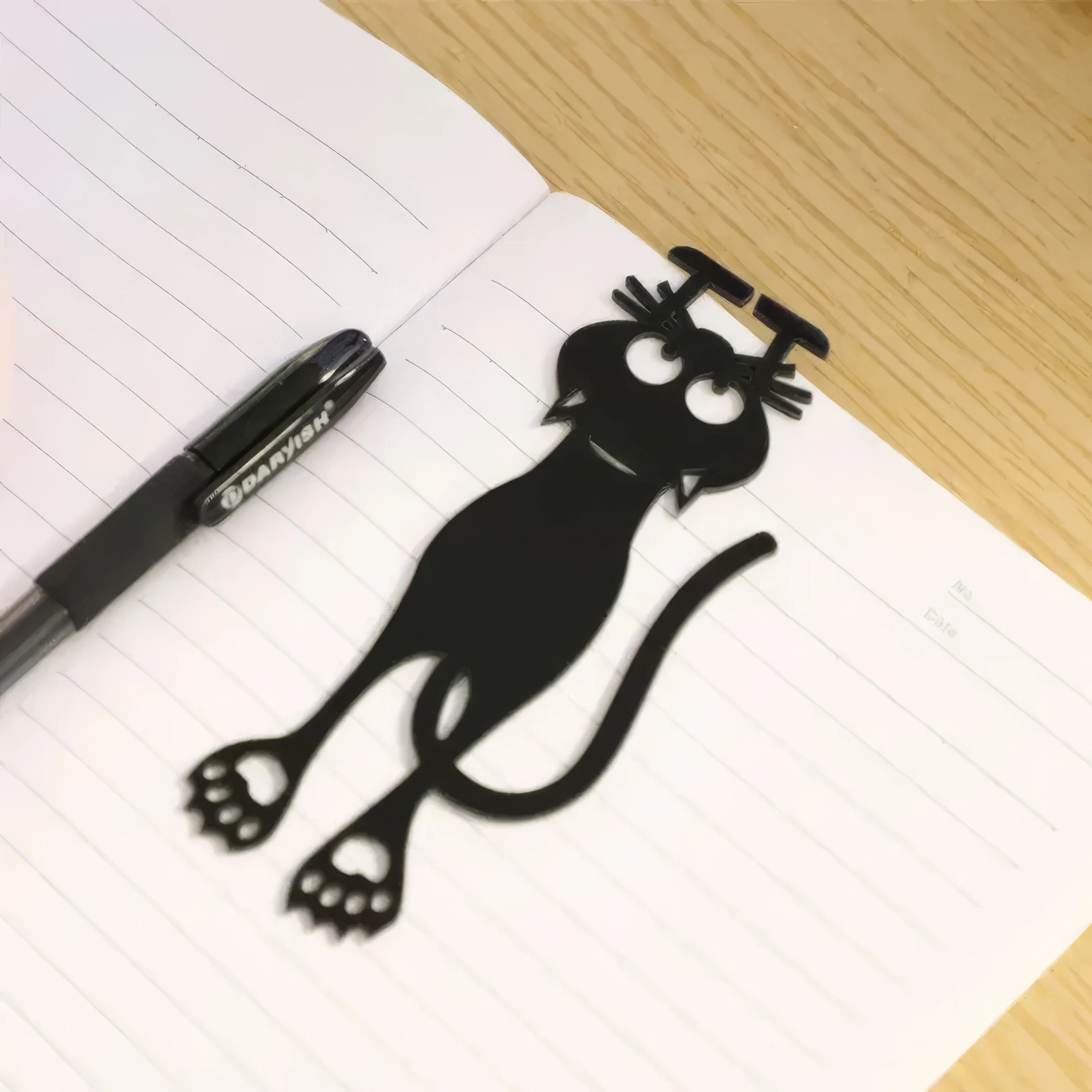 2/4 Black Cat Bookmarks