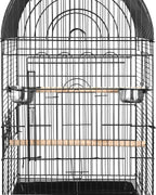 Rolling Bird Cage Wrought Iron