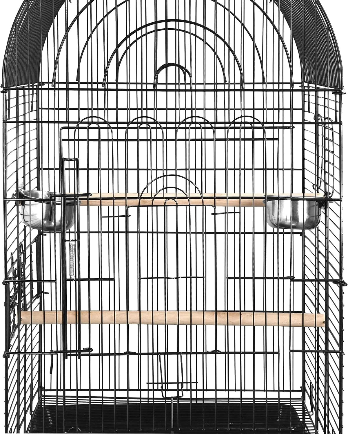 Rolling Bird Cage Wrought Iron