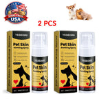 2Pcs Pet Soothing Spray/Dogs Cats Itchy Skin Relief