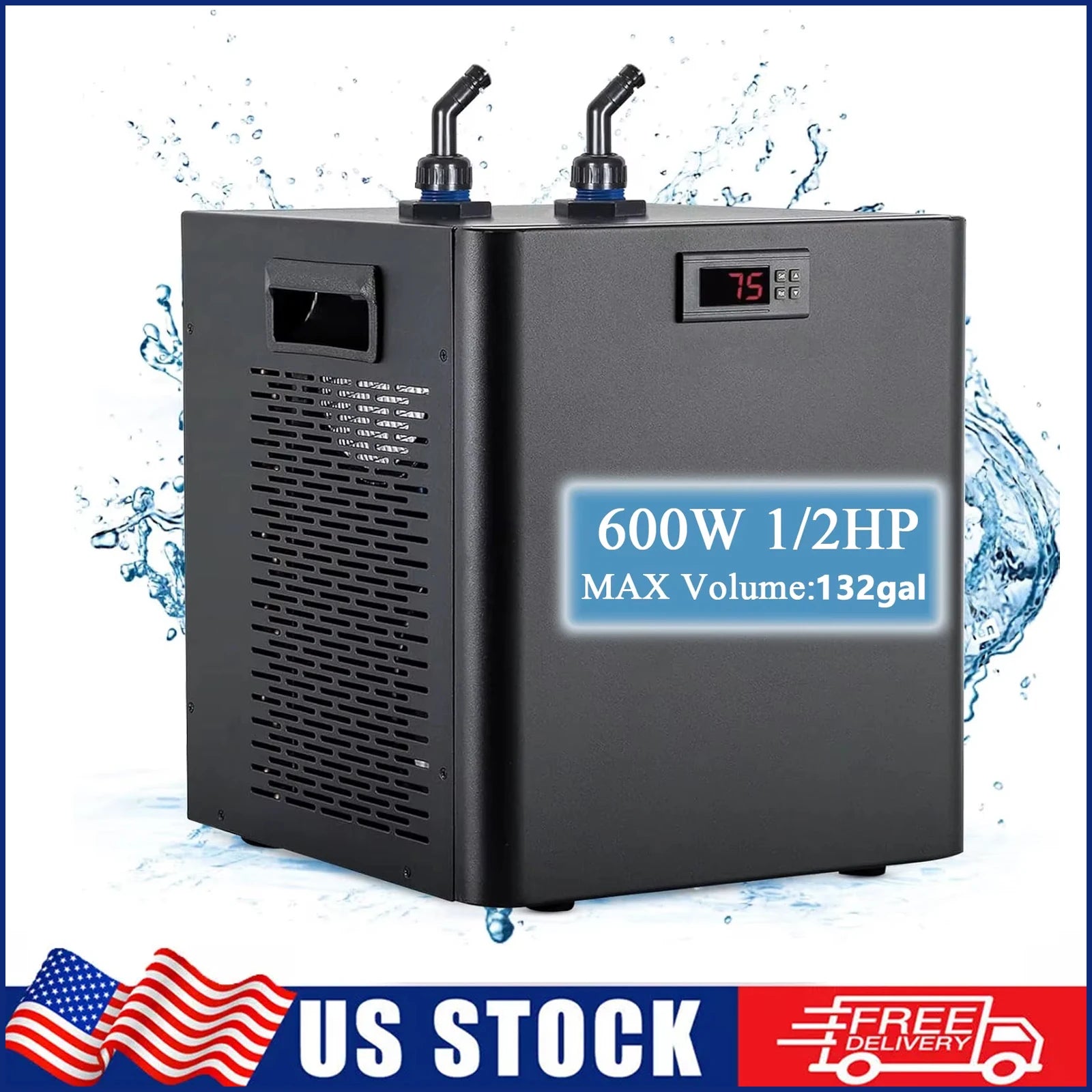 132 Gal Fish Tank Ice Bath Chiller
