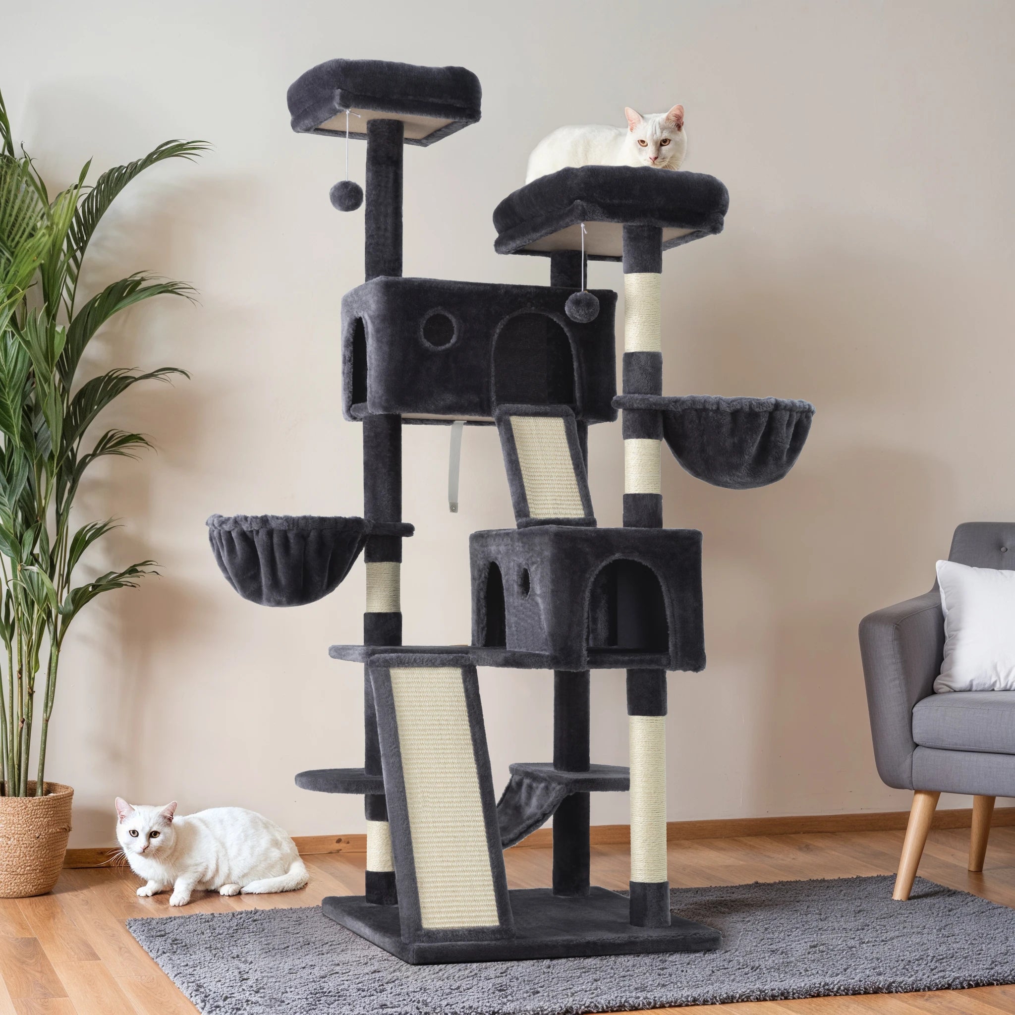 65in Multi-Level Large Cat Tree