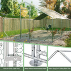 Large Metal Chicken Coop