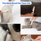 Dog & Cat De-shedding Brush Professional Pet Grooming Tool