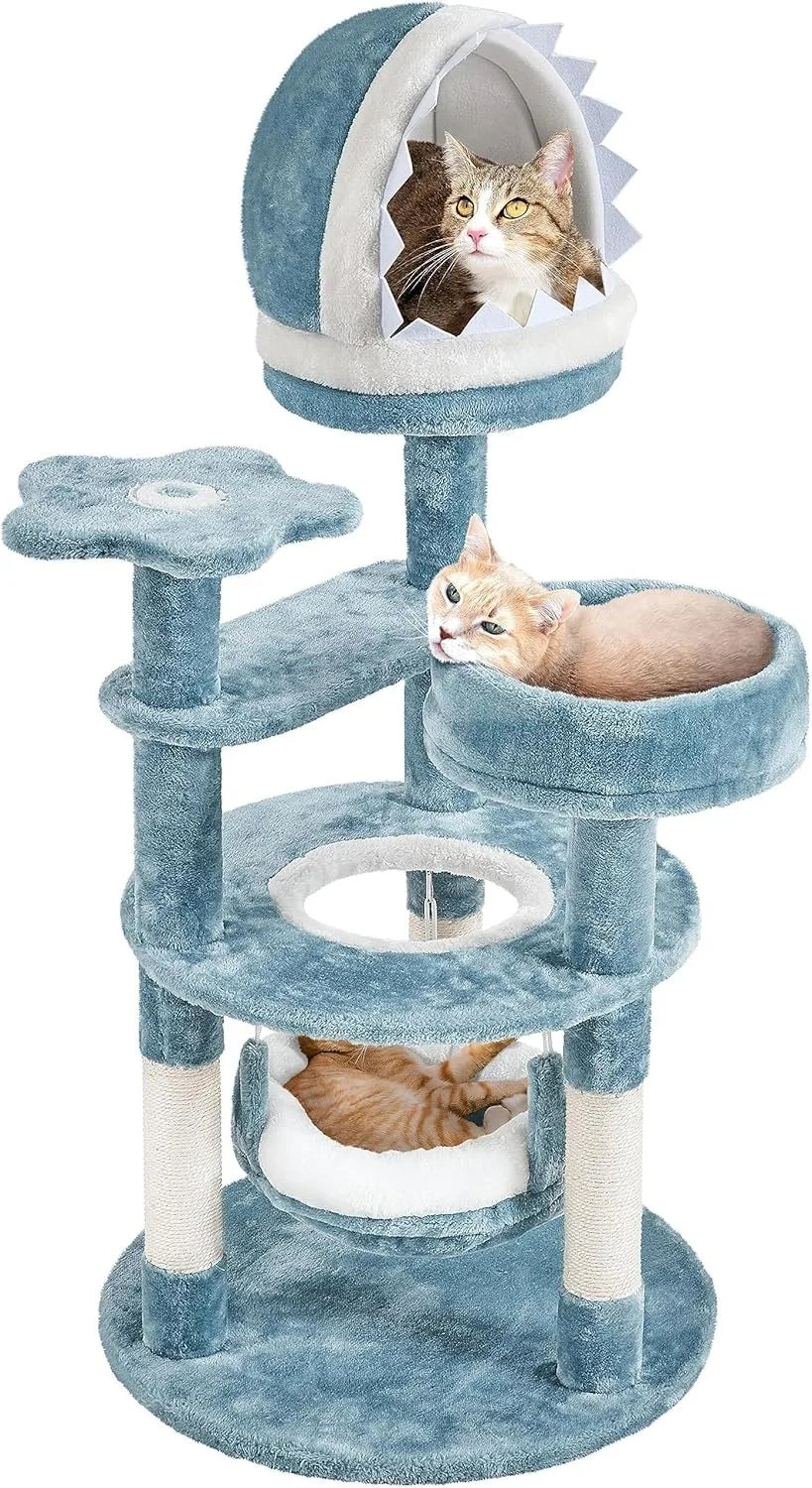 Ocean-Themed Cat Tree