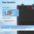 Aquarium Chiller, Sea/Fresh Water