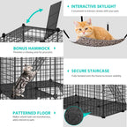 4-Tier Cat Enclosure