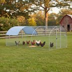 Large Metal Chicken Coop