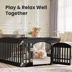 6 Panel Dog Playpen