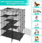 4-Tier Cat Enclosure