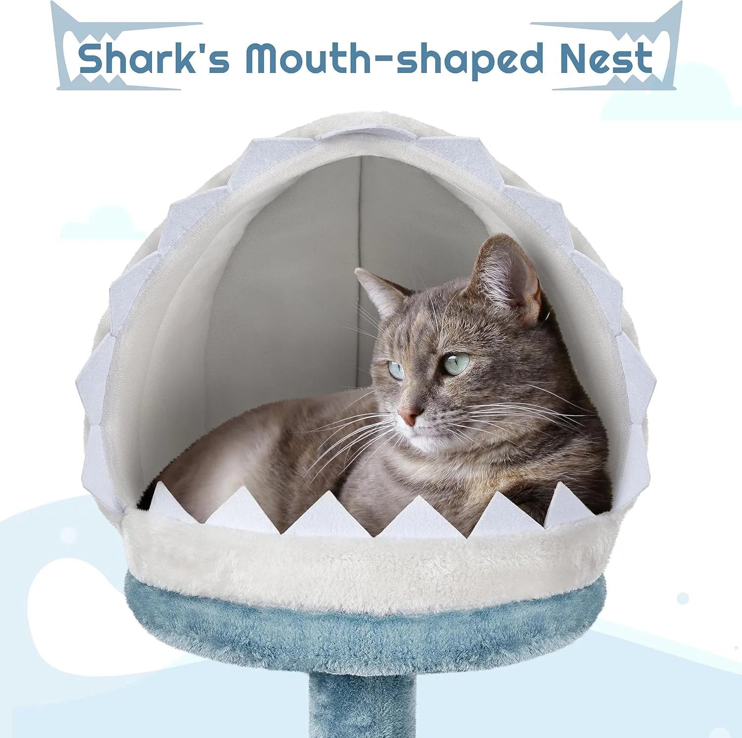 Ocean-Themed Cat Tree