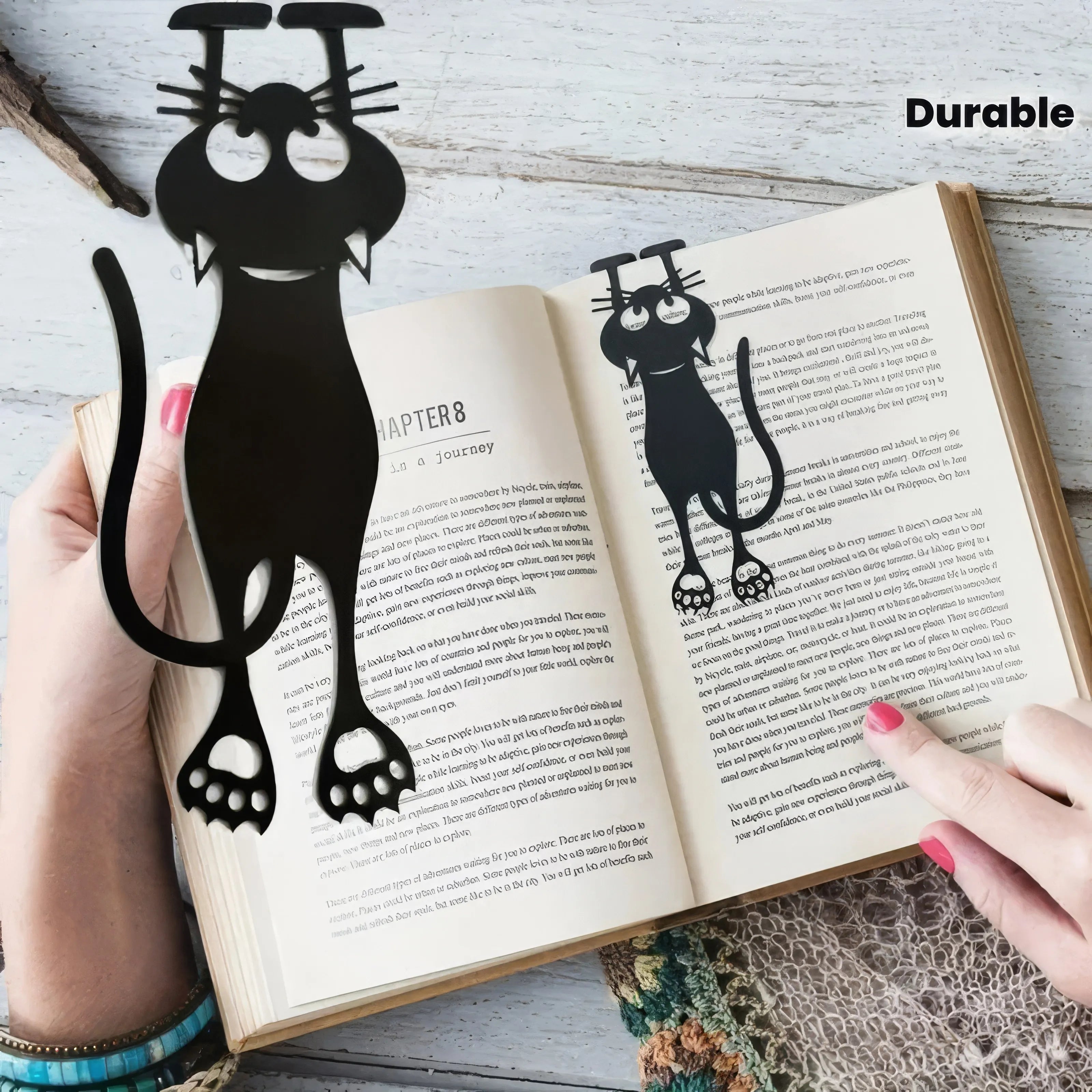 2/4 Black Cat Bookmarks
