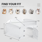 6 Panel Dog Playpen