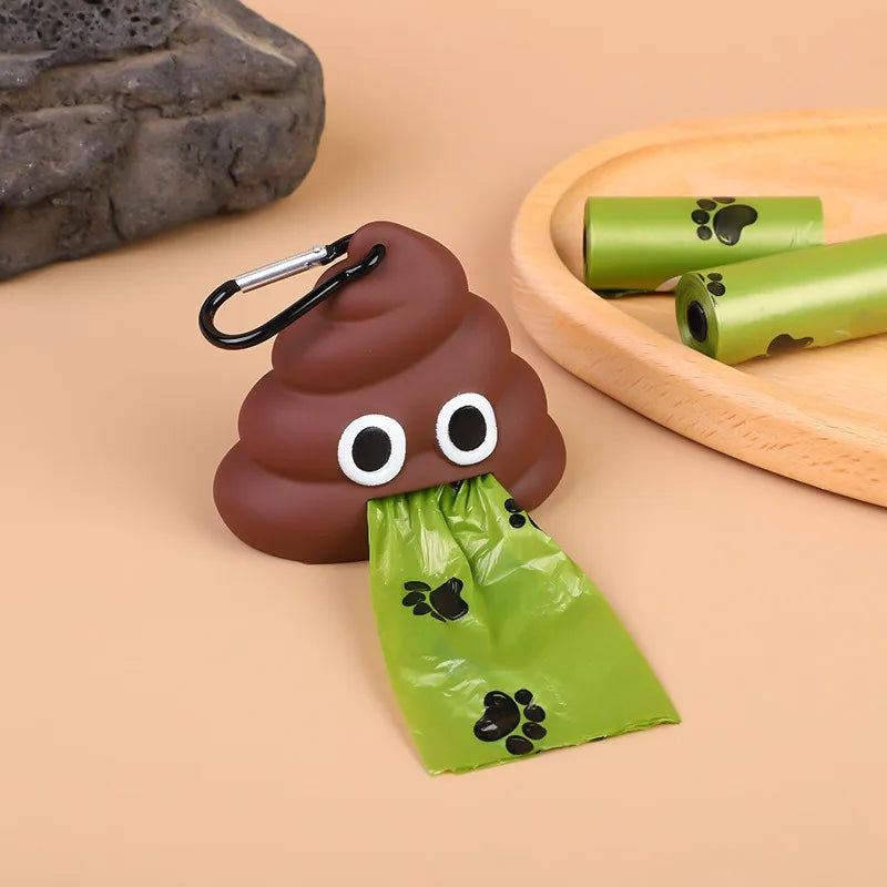 Poop Shaped Waste Bag Holder