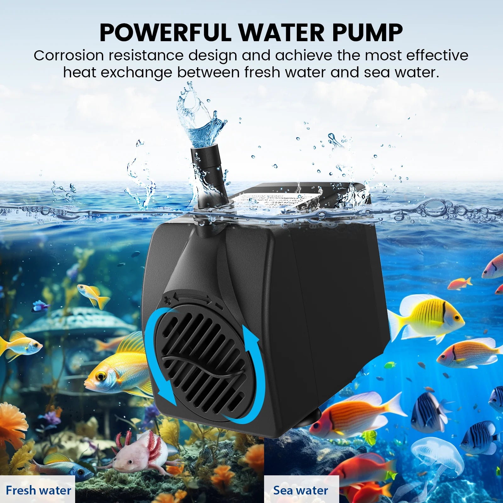 132 Gal Fish Tank Ice Bath Chiller