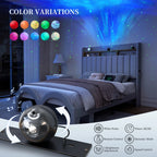 Queen Bed Frame with Pet Rest Area