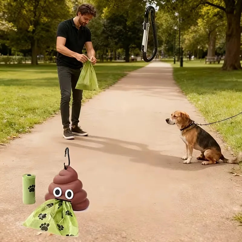 Poop Shaped Waste Bag Holder