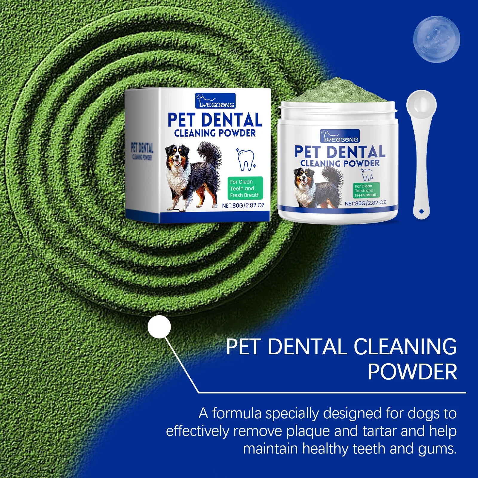 Dog Teeth Cleaning Powder