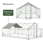 Large Metal Chicken Coop