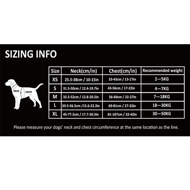 Pet Reflective Nylon Dog Harness