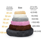 Donut Pet Bed Warm