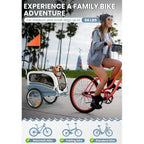 2 in 1 Pet Bicycle Trailer