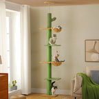 Cactus Cat Tree Floor to Ceiling Cat Tower