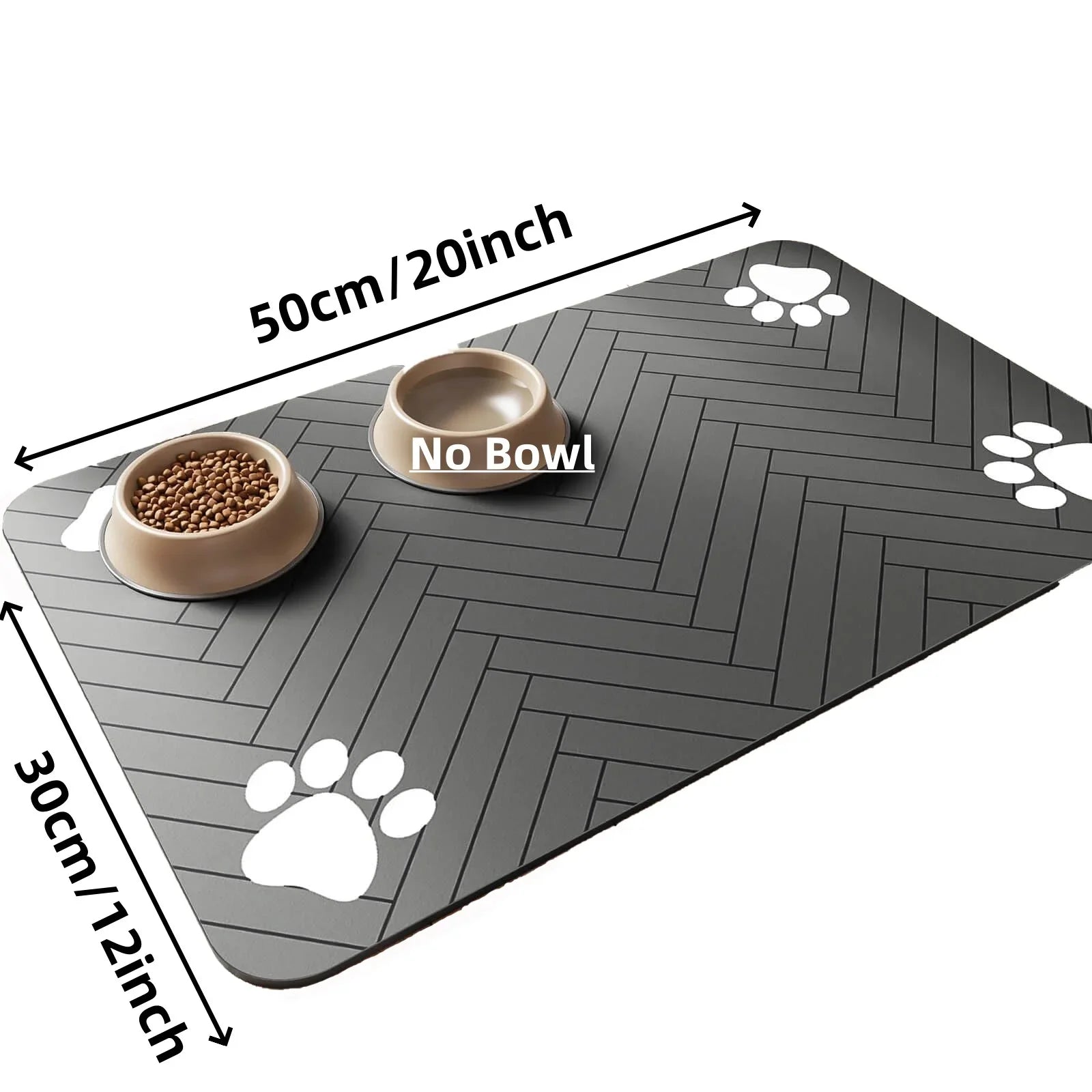 S,M,L absorbent Pet Feeding Mat