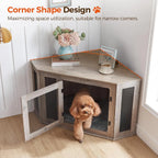 Corner Dog Crate