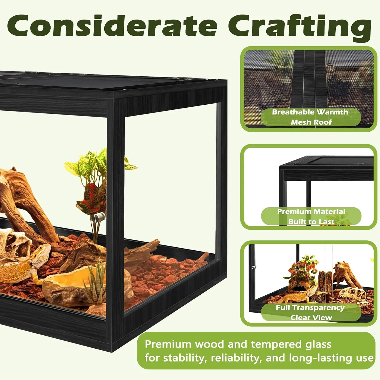 63 Gal Reptile Enclosure