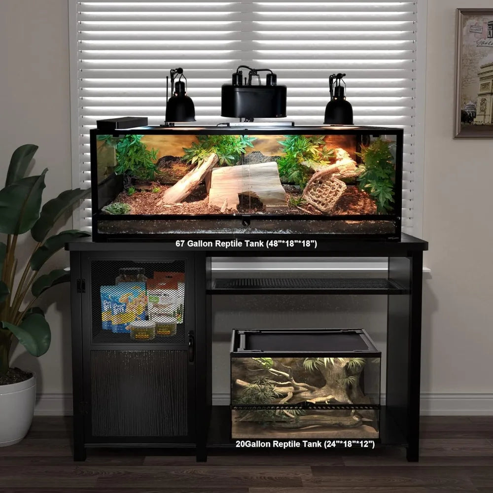 "Durable Frame Aquarium Stand