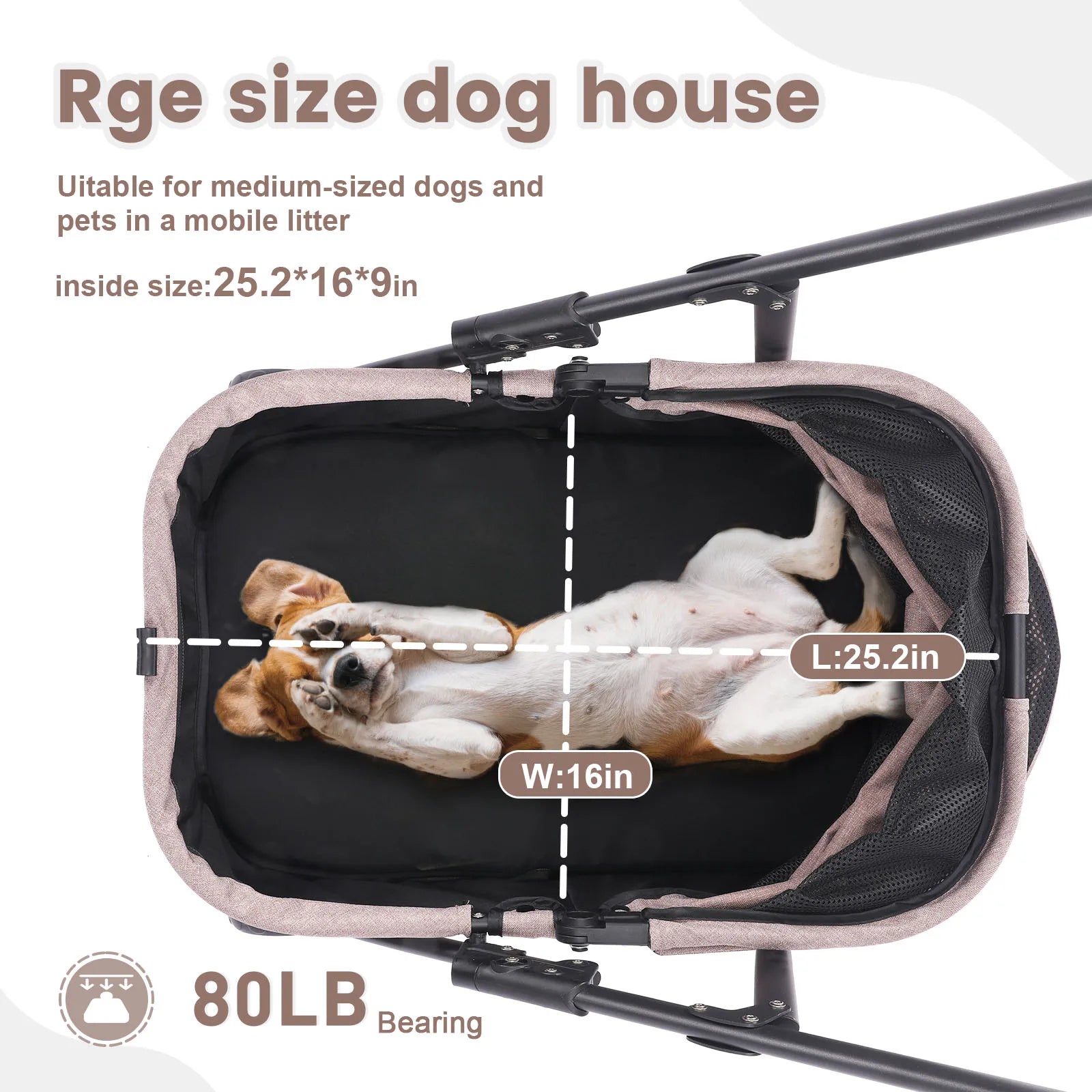 Foldable Dog Stroller