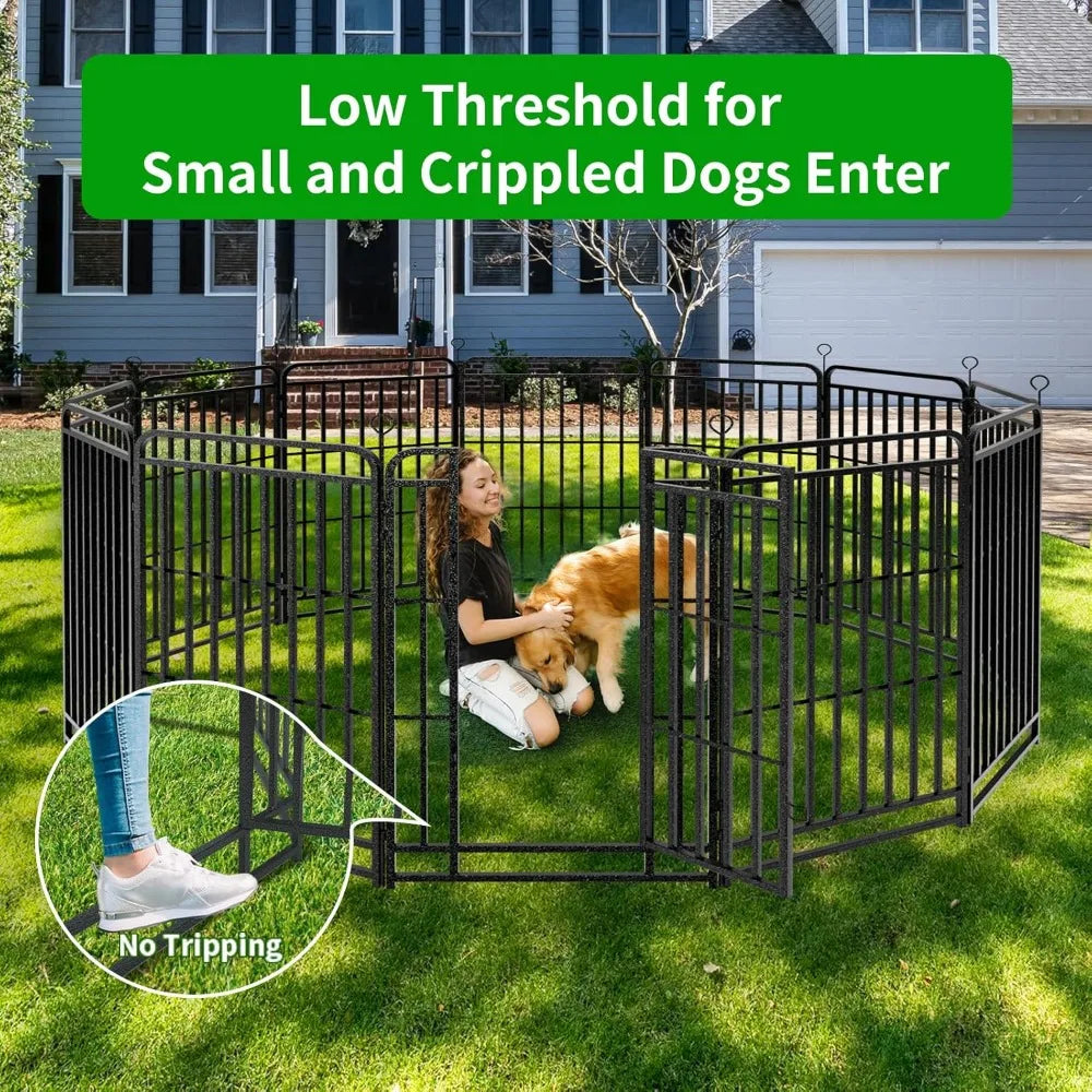 Dog Fence 12 Piece Panels 47"
