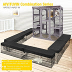 70" Wooden Cat Enclosure