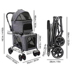 Stroller Dog Cat for Travel Camping