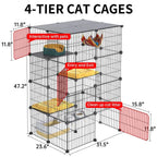 4Tier Large Cat Enclosures