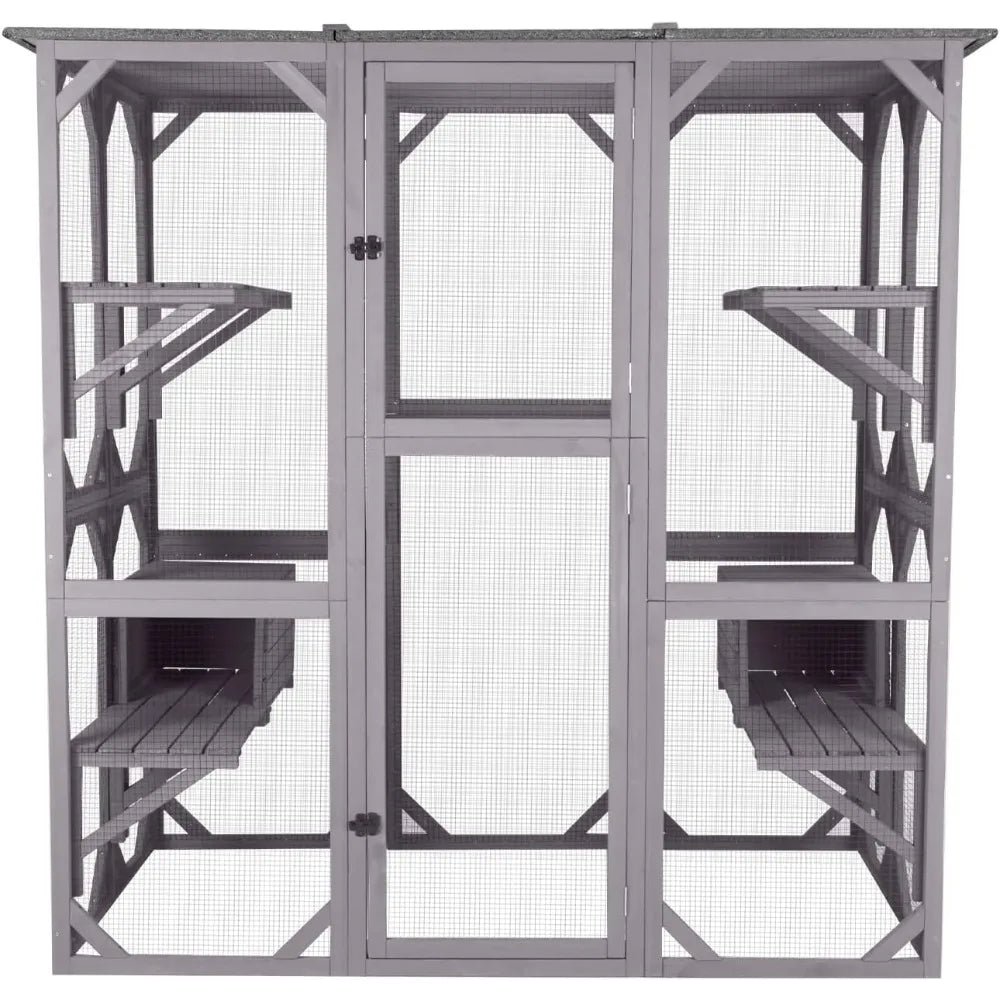 Cat Enclosure Wooden