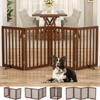 Foldable Bamboo Dog Gate