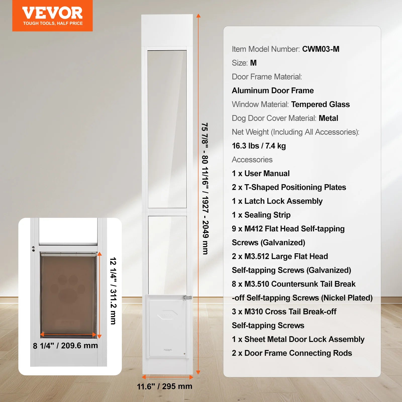Dog Door Sliding Glass
