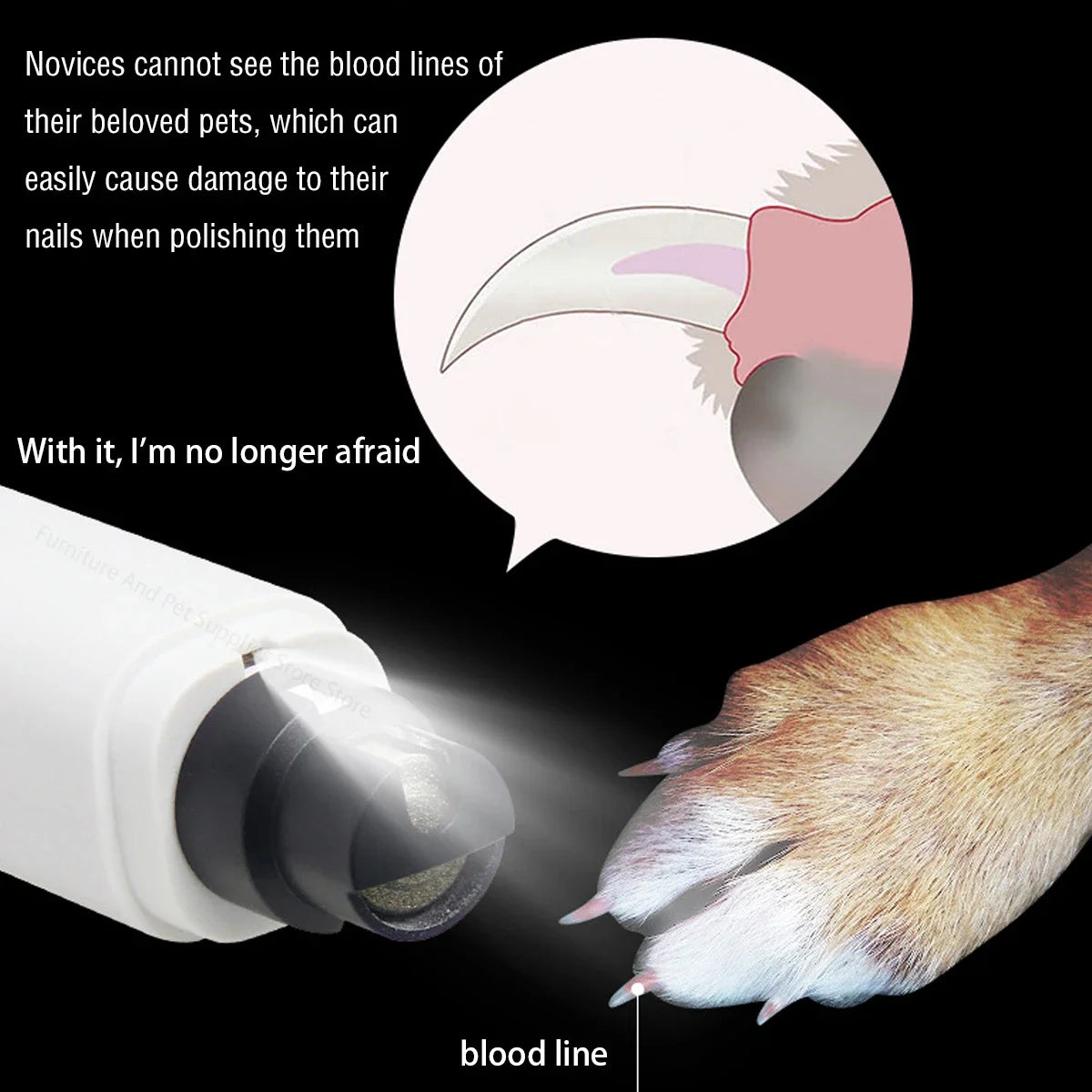 electric dog nail clippers