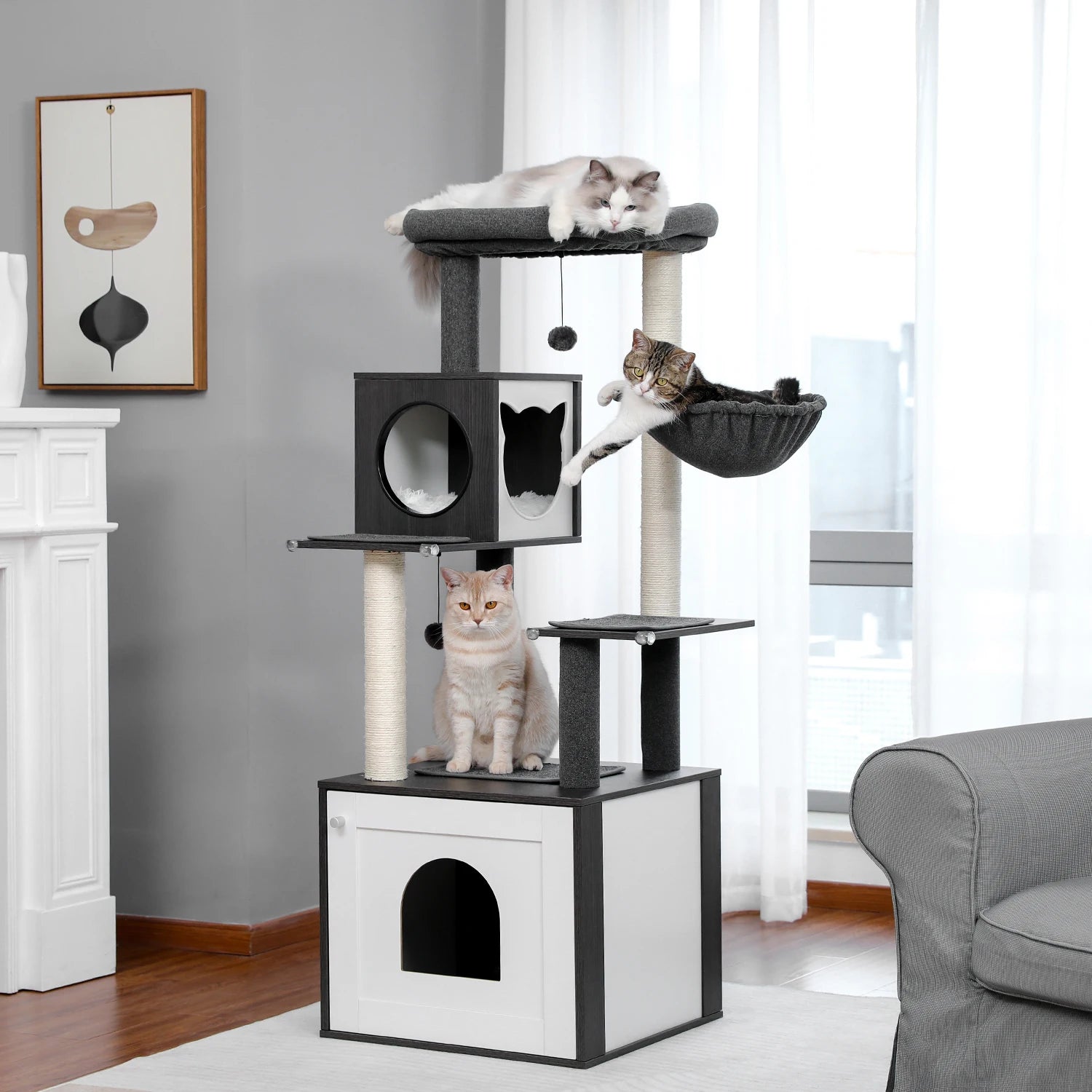 Multi-Level Cat Tree