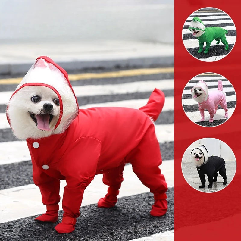 Waterproof Dog Raincoat
