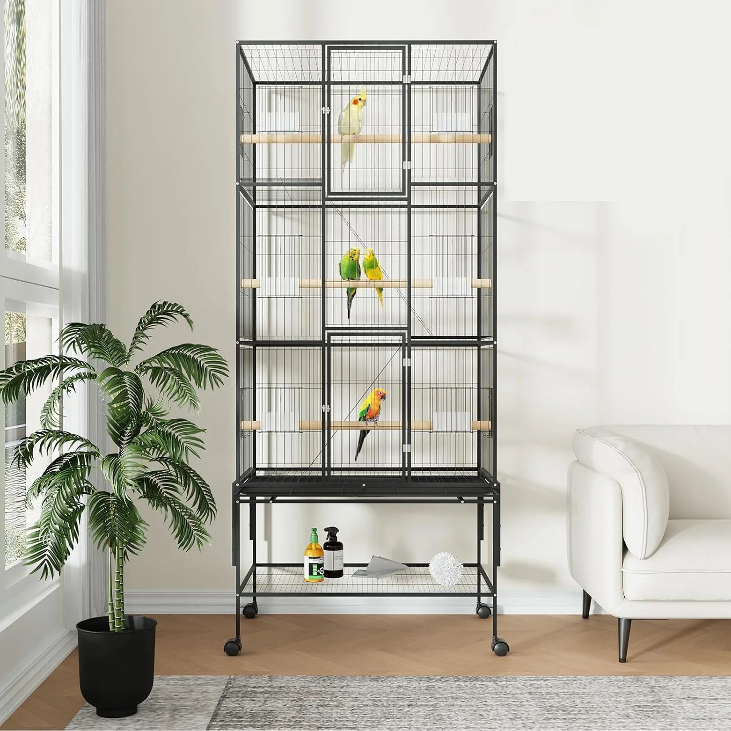 69" Large Bird Cage