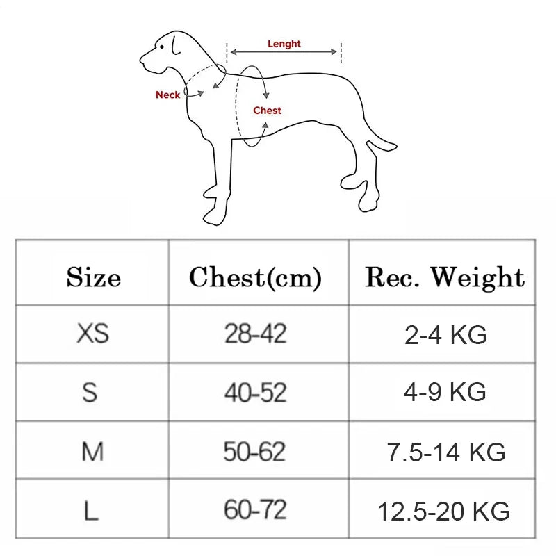 Dog Harness Vest Small D